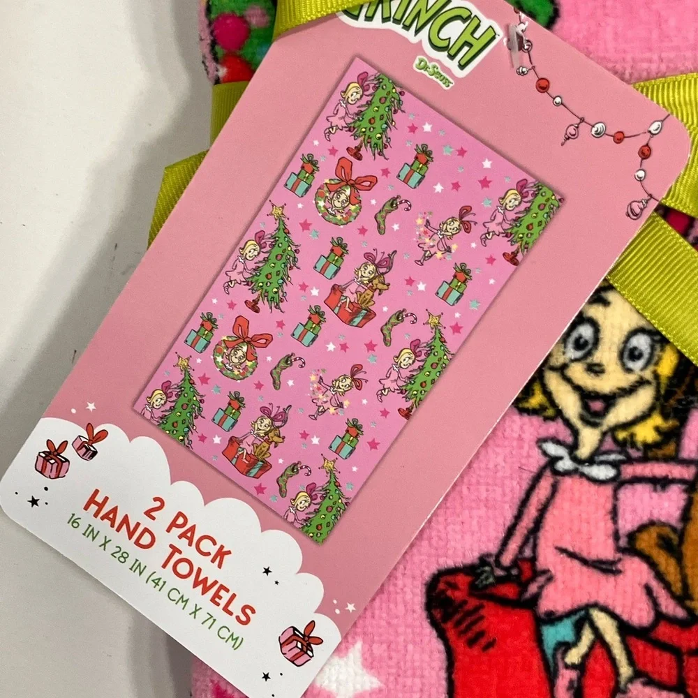 The Grinch Hand Towels 2-Pack
